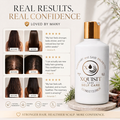 Après-shampoing à la formule de romarin pour une pousse de cheveux plus épaisse et plus saine