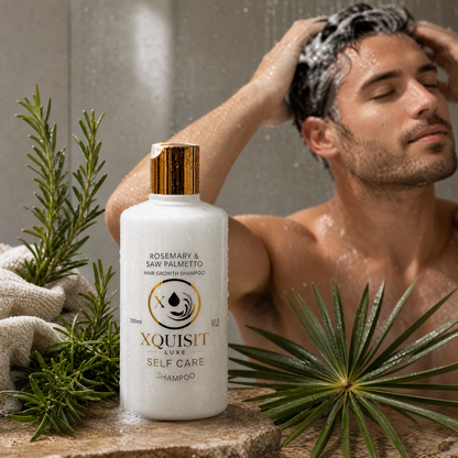 Shampoing à la formule de romarin pour des cheveux plus épais et plus sains