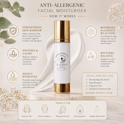 Hydratant Visage Anti-Allergique pour Peaux Sensibles