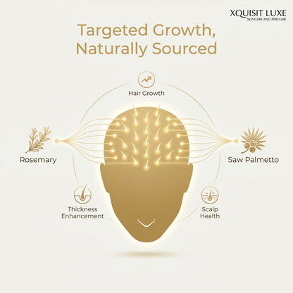 Hair Regrowth Products Bundle for Thicker, Healthier Hair - Xquisit Luxe skincare &amp; Perfume