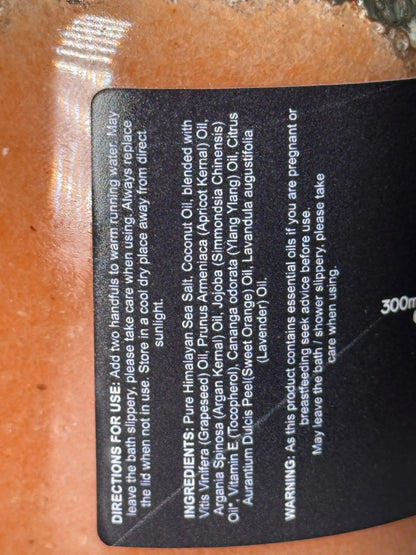 Himalayan Bath Salt Scrub - Xquisit Luxe skincare &amp; Perfume