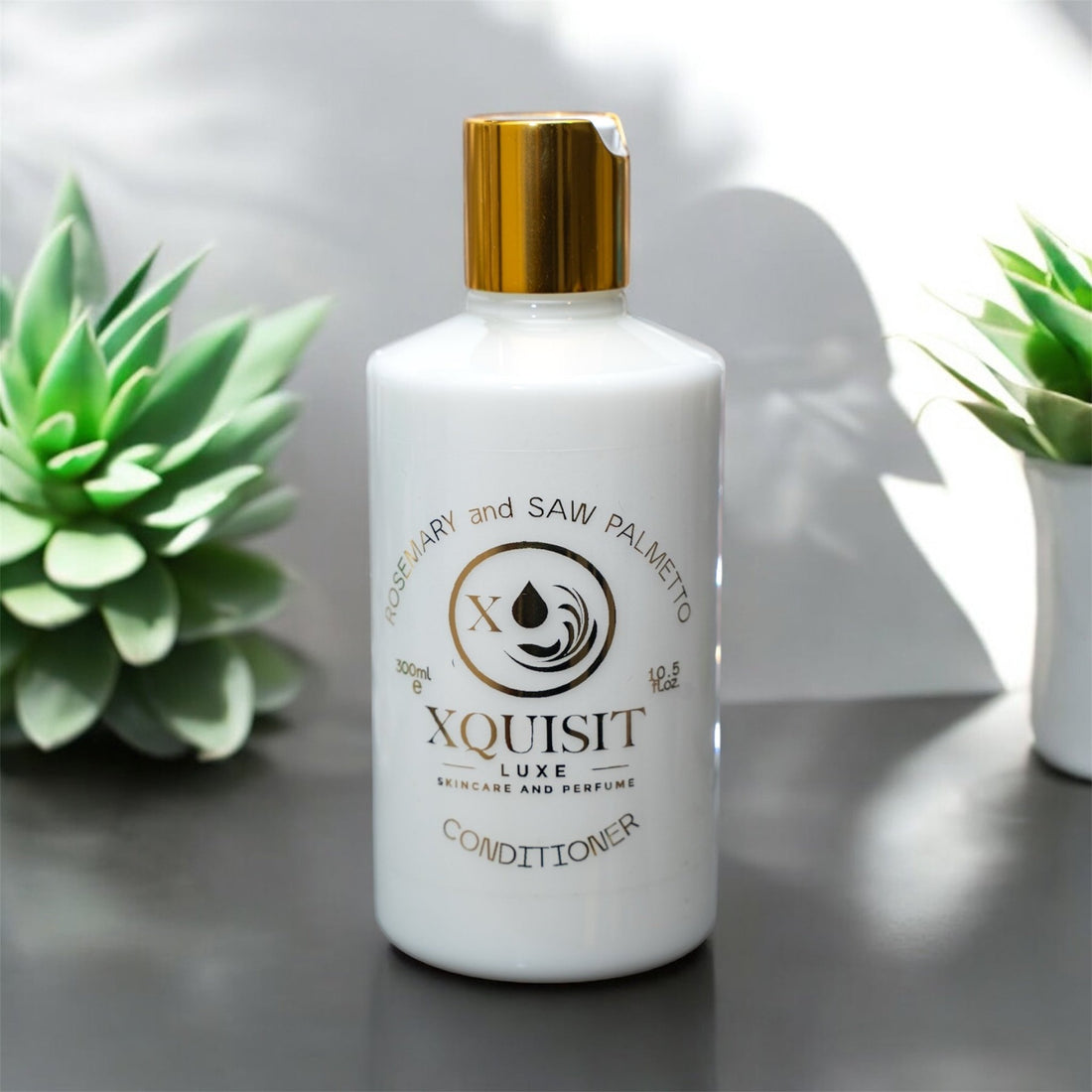 Rosemary &amp; Saw Palmetto Vegan Conditioner - Xquisit Luxe skincare &amp; Perfume