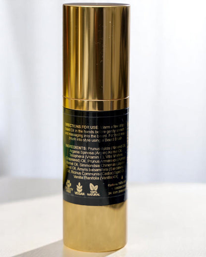 Ultimate Vegan Beard Growth Oil with Castor Oil - Xquisit Luxe skincare &amp; Perfume