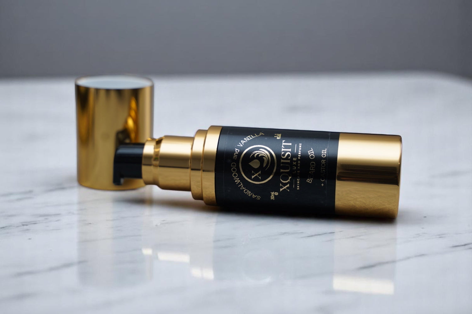 Ultimate Vegan Beard Growth Oil with Castor Oil - Xquisit Luxe skincare &amp; Perfume