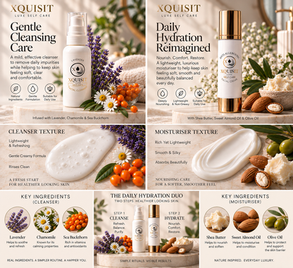 The Daily Hydration Duo Xquisit Luxe Self Care